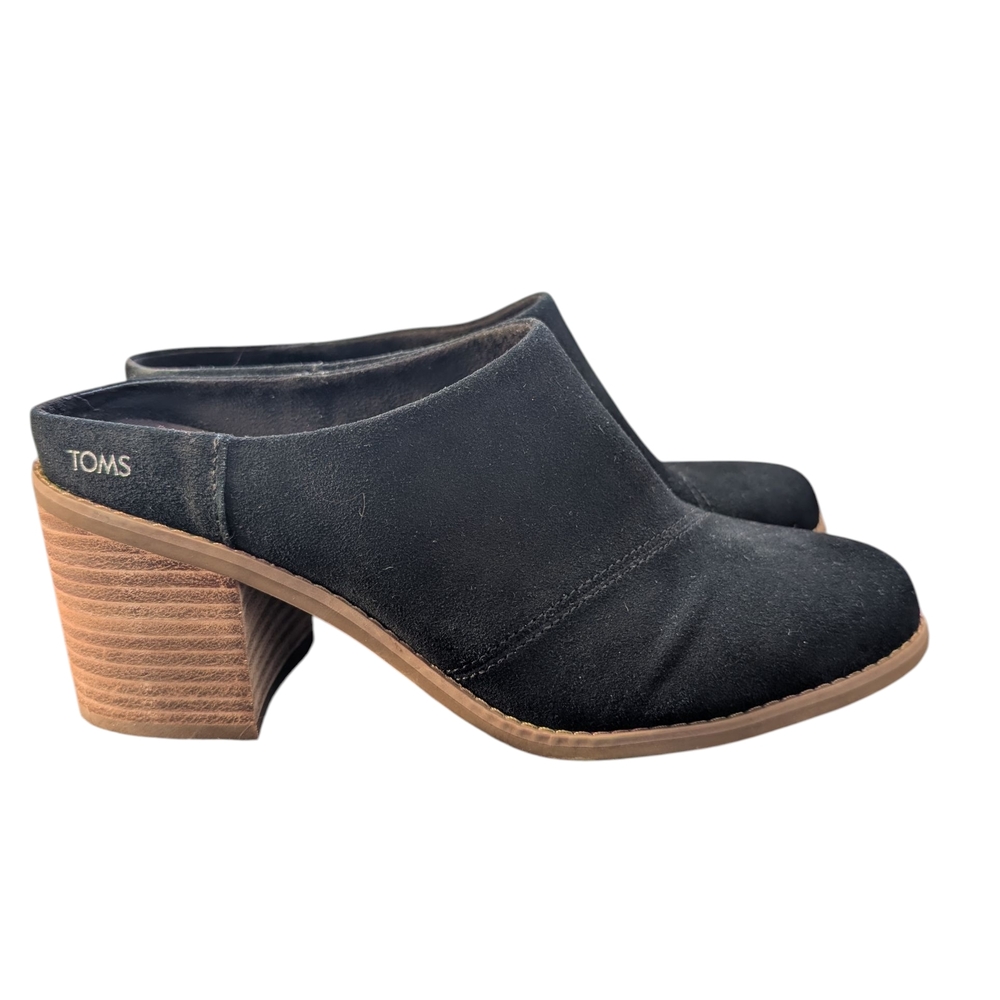 TOMS Women's Black Mules